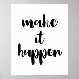 Make It Happen Poster