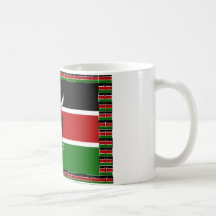 Make it Kenyan Beautiful Inspirational Flag Colour Coffee Mug