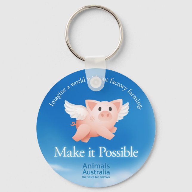 Make it Possible key Ring (Front)