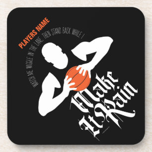 Make It Rain (Basketball) Beverage Coaster
