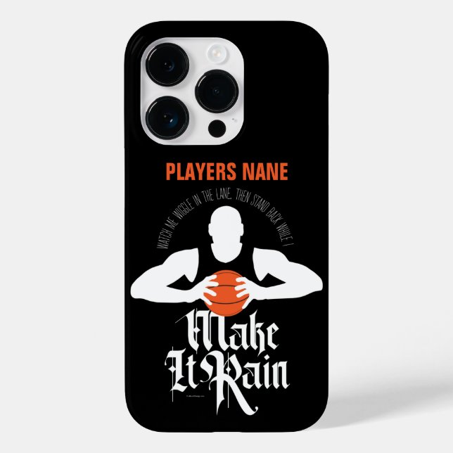 Make It Rain (Basketball) Case-Mate iPhone Case (Back)