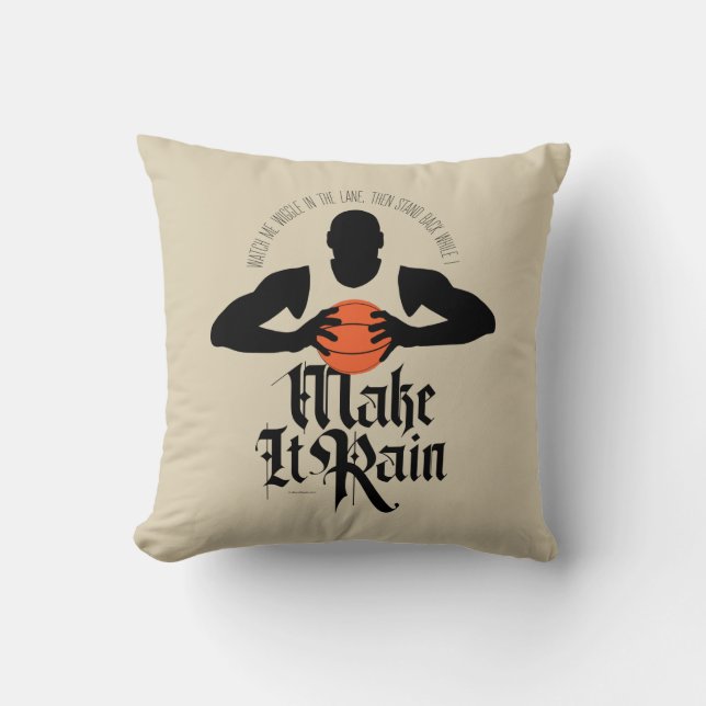 Make It Rain (Basketball) Cushion (Front)
