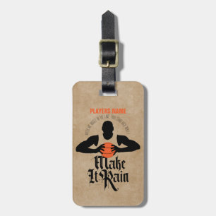 Make It Rain (Basketball) Luggage Tag