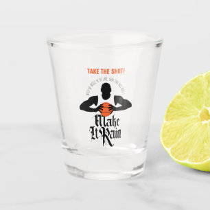 Make It Rain (Basketball) Shot Glass