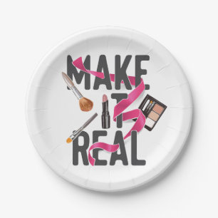 Make It Real Paper Plate