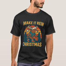 Make it Rein - Retro 80s Reindeer Christmas Design
