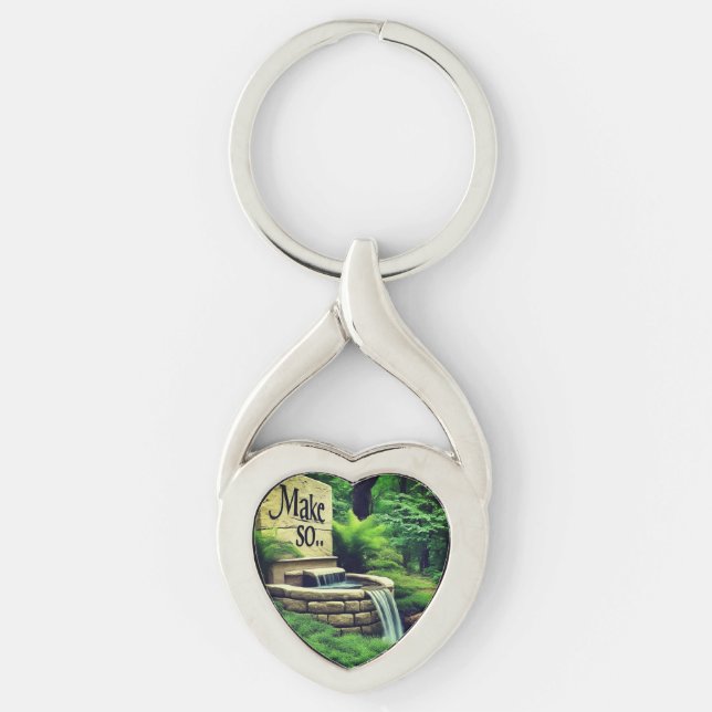 Make it so key ring (Front)