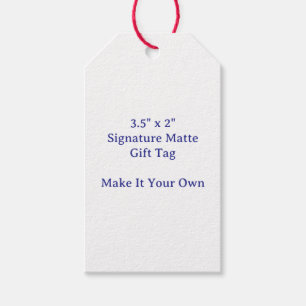 Make It Your Own 3.5" x 2" Red Twine Gift Tags