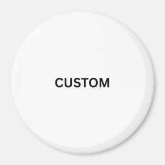 Make It Your Own Circle Magnet