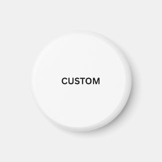 Make It Your Own Circle Magnet