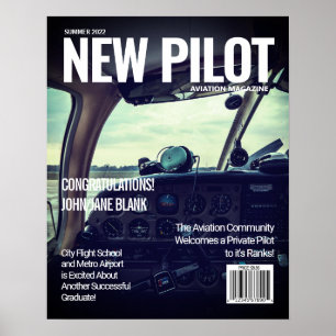 Make It Your Own Magazine Cover Poster