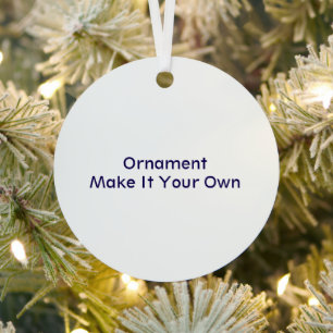 Make It Your Own Metal Tree Decoration