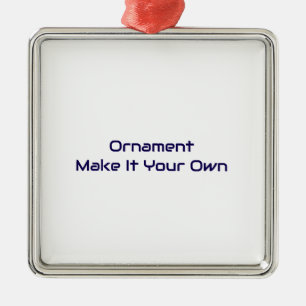 Make It Your Own Metal Tree Decoration