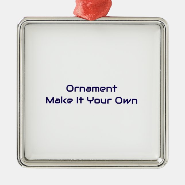 Make It Your Own Metal Tree Decoration (Front)