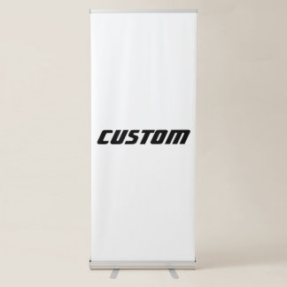 Make It Your Own Retractable Banner