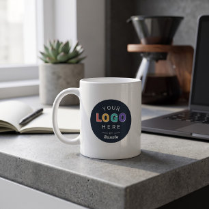 Make It Yours Custom Brand Logo Coffee Mug