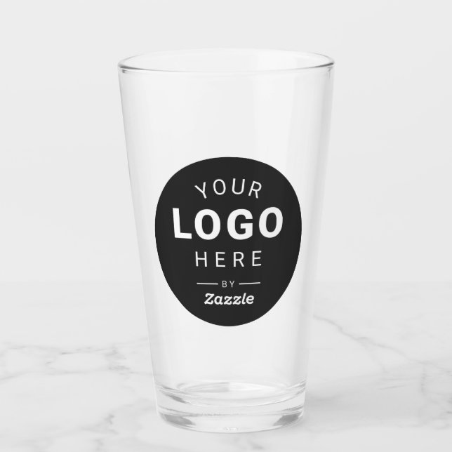Make It Yours Custom Brand Logo Glass (Front)