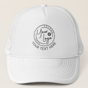 Make It Yours Custom Brand Logo Trucker Hat