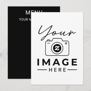 Make It Yours With Favourite Photo and Text Menu