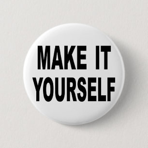 Make It Yourself Custom Button Pins