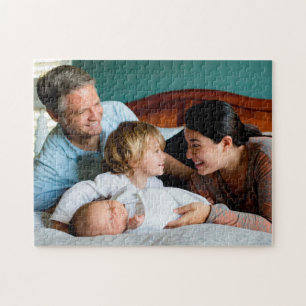 Make it Yourself Family Photo 11x14" 252 piece Jigsaw Puzzle