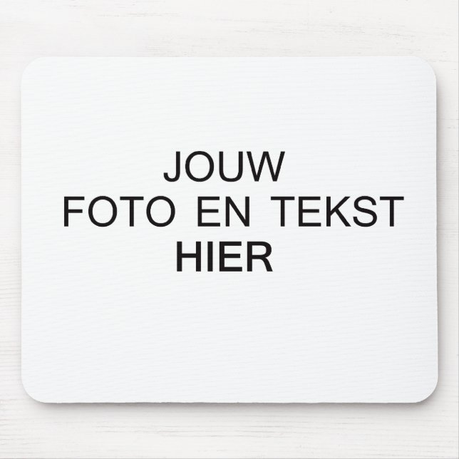Make it yourself mouse mat (Front)