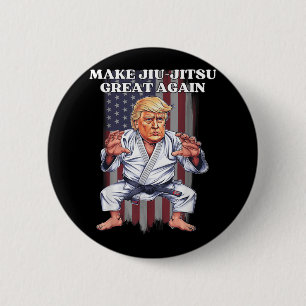 Make Jiu-jitsu Great Again Trump Republican Bjj 6 Cm Round Badge