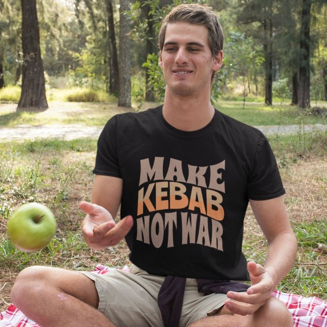 Make Kebab Not War | Kabab Koobideh T-Shirt (Make Kebab Not War | Kabab Koobideh T-Shirt)