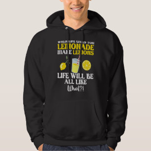 Make Lemon Lemonade Stand Boss Juice Ice Lemon Squ Hoodie