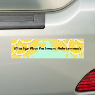 Make Lemonade Bumper Sticker