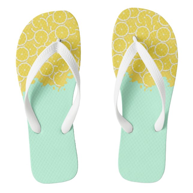 Make Lemonade Flip Flops (Footbed)