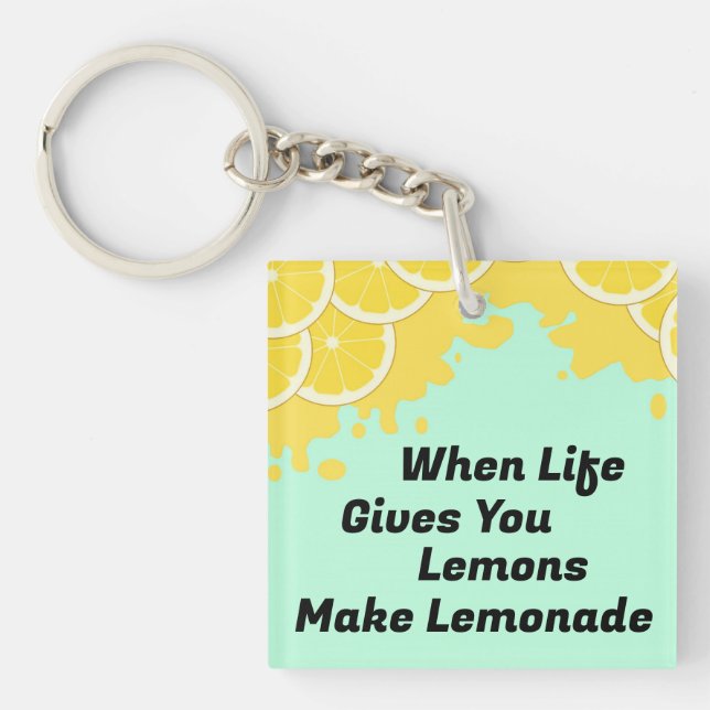 Make Lemonade Keychain (Front)