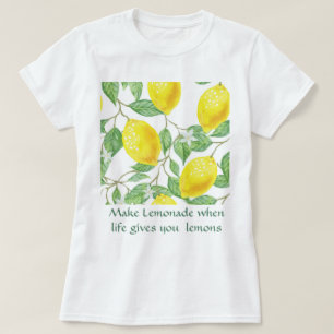 Make Lemonade / Lemon Recipe T-Shirt