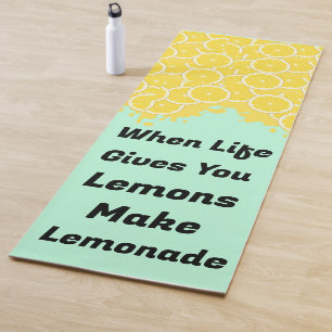 Make Lemonade Yoga Mat