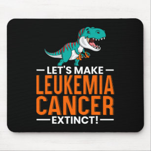 Make Leukaemia Cancer Extinct Dinosaur Lover Dino Mouse Mat