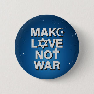 Make Love Not War button