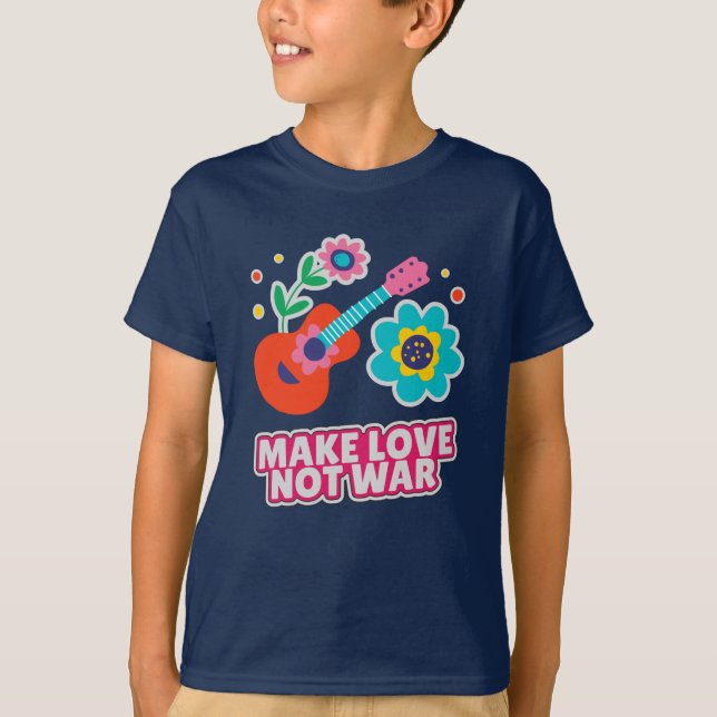 Make love not war T-Shirt (Front)