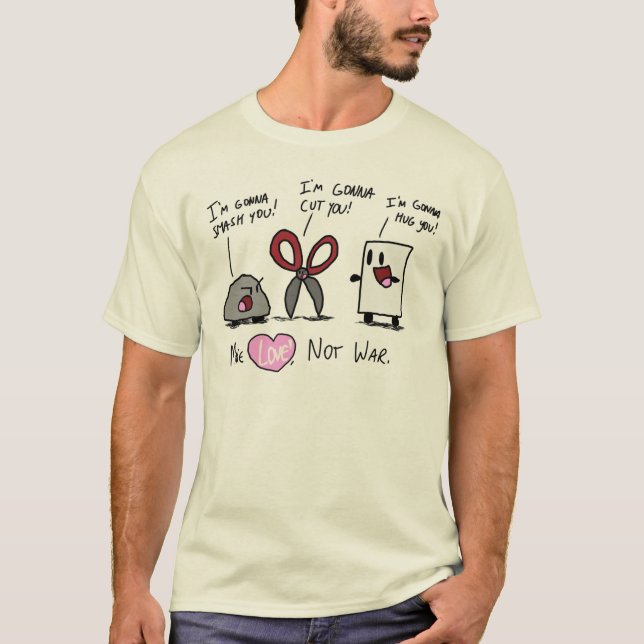 Make Love Not War T-Shirt (Front)