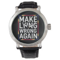 Make Lying Wrong Again Gift Resist Anti-Trump