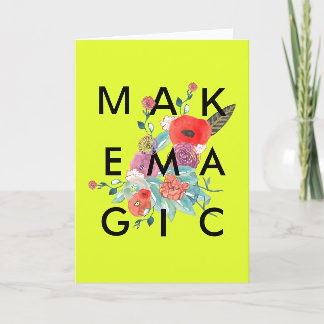 Make Magic Card (Front)