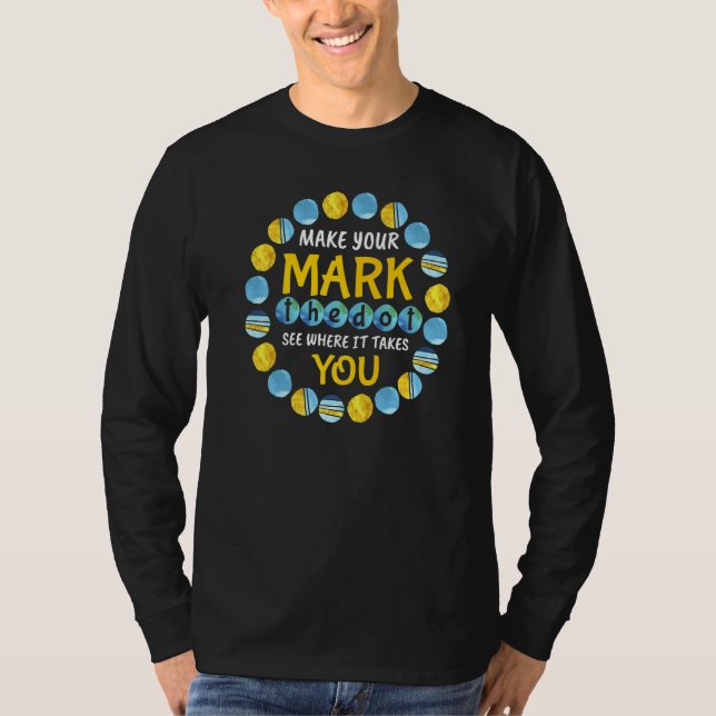 Make Mark Colorful Pattern September International T-Shirt (Front)