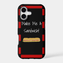 Make Me A Sandwich iPhone X Case