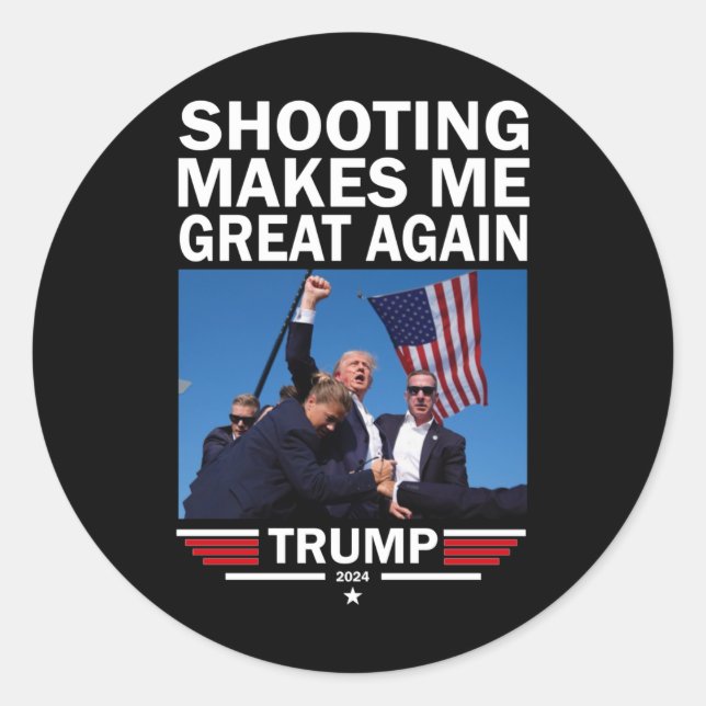 Make Me Great Again  Classic Round Sticker (Front)