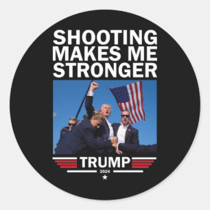 Make Me Stronger Classic Round Sticker