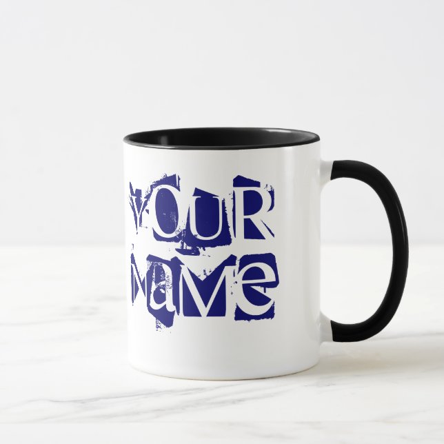Make Me Tea Mug with personalised instructions (Right)