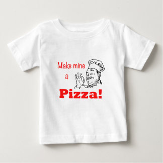 Make mine a pizza. baby T-Shirt