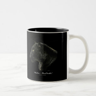 "MAKE MINE BLACK!" Black Panther Jaguar Coffee Mug