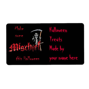 Make Mischief Halloween Skeleton