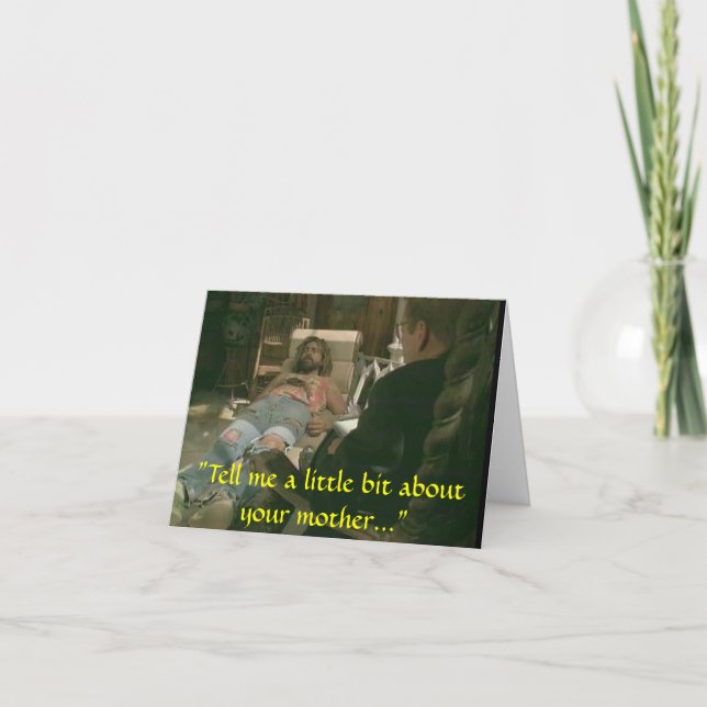 Make Mom Worry Card (Front)