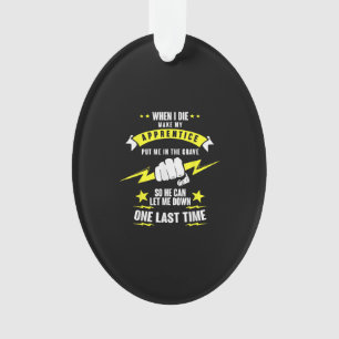 Make My Apprentice Put Me In Journeyman Ornament